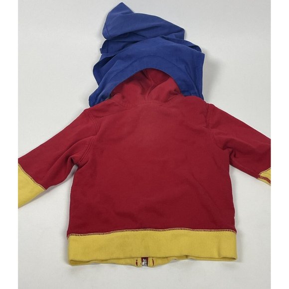 Hanna Andersson Wonder Woman Girls Hoodie Cape Costume Jacket DC 100cm 4 4T - Picture 7 of 12